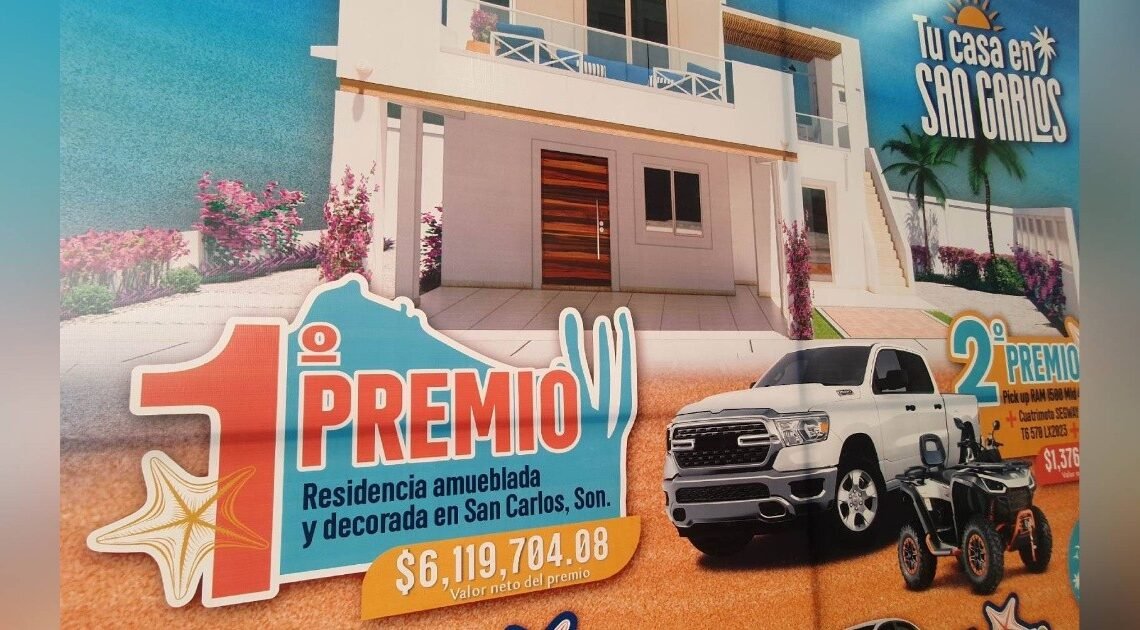 Una casa en San Carlos es el premio principal en el Sorteo 127 de la Universidad de Sonora