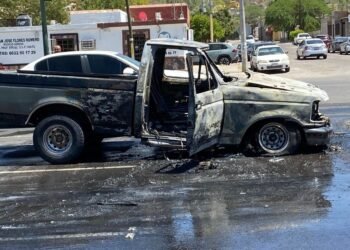 Aumentan 35% incendios de autos: Bomberos de Hermosillo