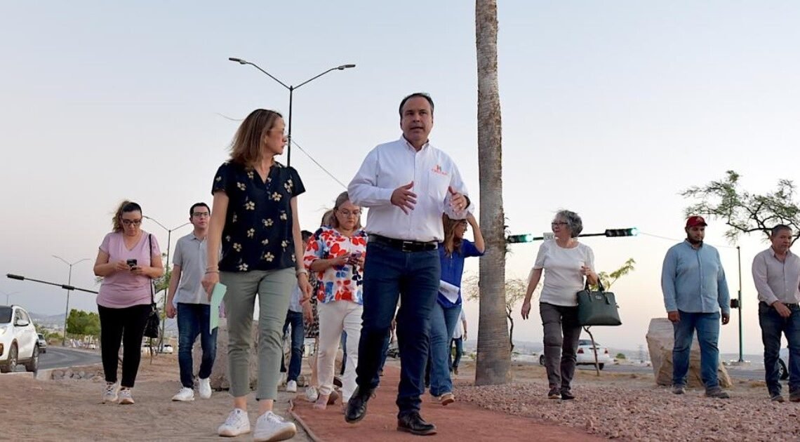 Entrega alcalde de Hermosillo obra electa por ciudadanía en Presupuesto Creces
