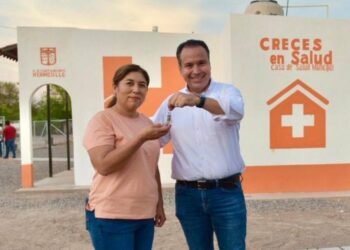 Alcalde de Hermosillo entrega segunda Casa de Salud, ahora en Ejido San Luis