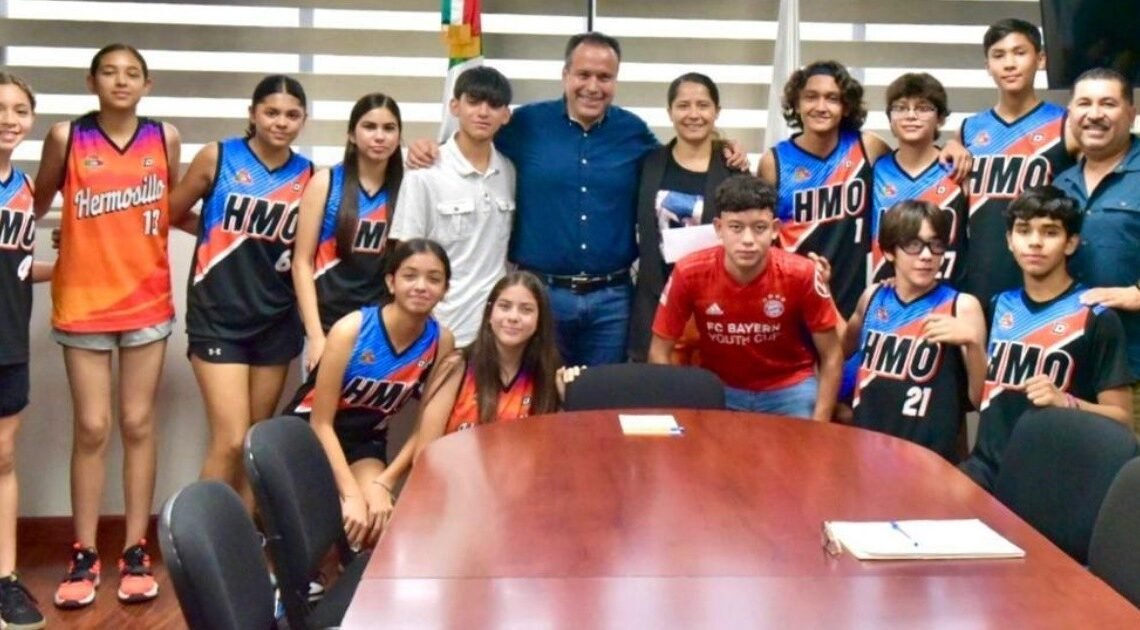 Entrega alcalde de Hermosillo el segundo apoyo del Fondo Municipal del Deporte