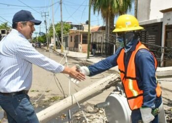 Supervisa alcalde de Hermosillo acciones para reparar dañor provocados por la lluvia