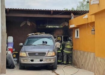Se registra incendio en casa de la colonia Sahuaro