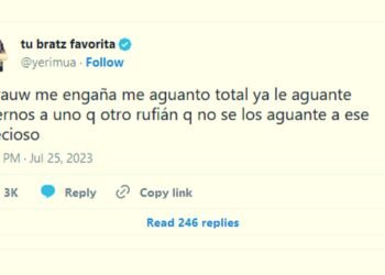 Yeri Mua enfrenta duras críticas en las redes sociales tras comentar sobre la reciente ruptura de Rosalía y Rauw Alejandro.