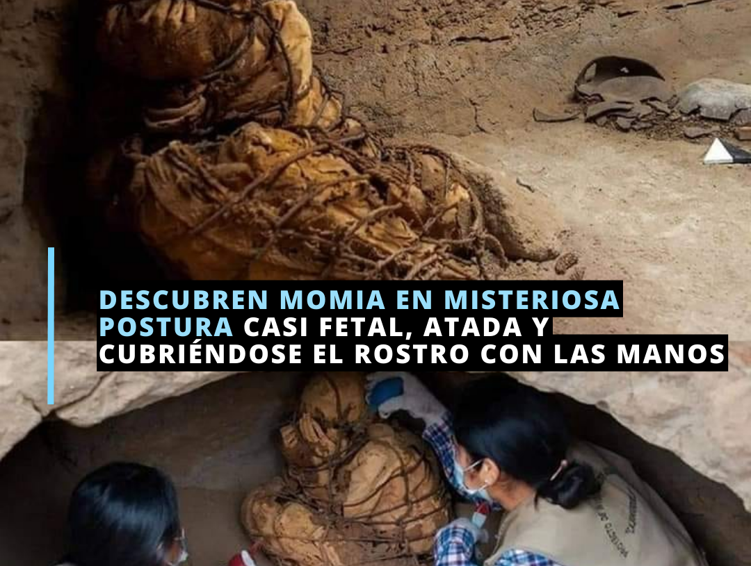 Sorprende momia de entre 800 y mil 200 años Sorprende momia de entre 800 y mil 200 años