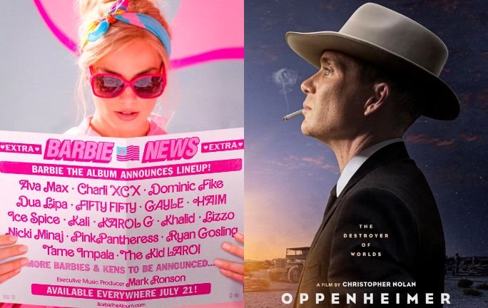 ¡Barbie arrasa taquillas mientras Oppenheimer busca su audiencia! ¡Barbie arrasa taquillas mientras Oppenheimer busca su audiencia!