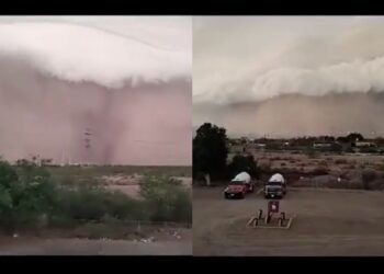 Devastadora tormenta de arena deja a Sonora sin luz