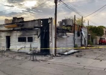 Aumenta a 12 personas fallecidas y 4 lesionados por el incendio de un bar en San Luis Río Colorado.