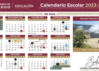 Conoce el calendario escolar de educación básica 2023-2024 de la SEP