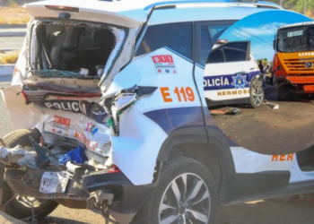 Determinarán si patrulla eléctrica siniestrada podrá ser reparada