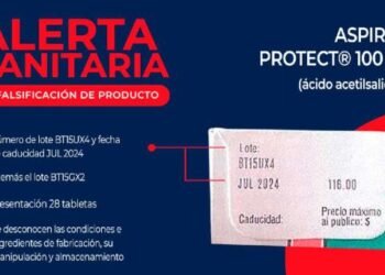 Emite Cofepris alerta sanitaria por falsificación de Aspirina