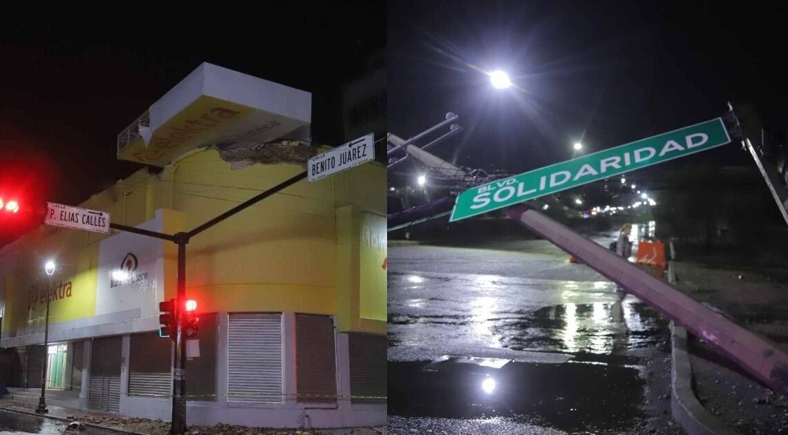 Violenta tormenta: Calles de Hermosillo azotadas por lluvia y granizo