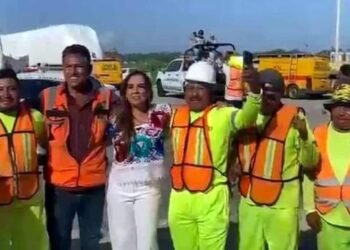 Llega el primer vagón del Tren Maya a Cancún