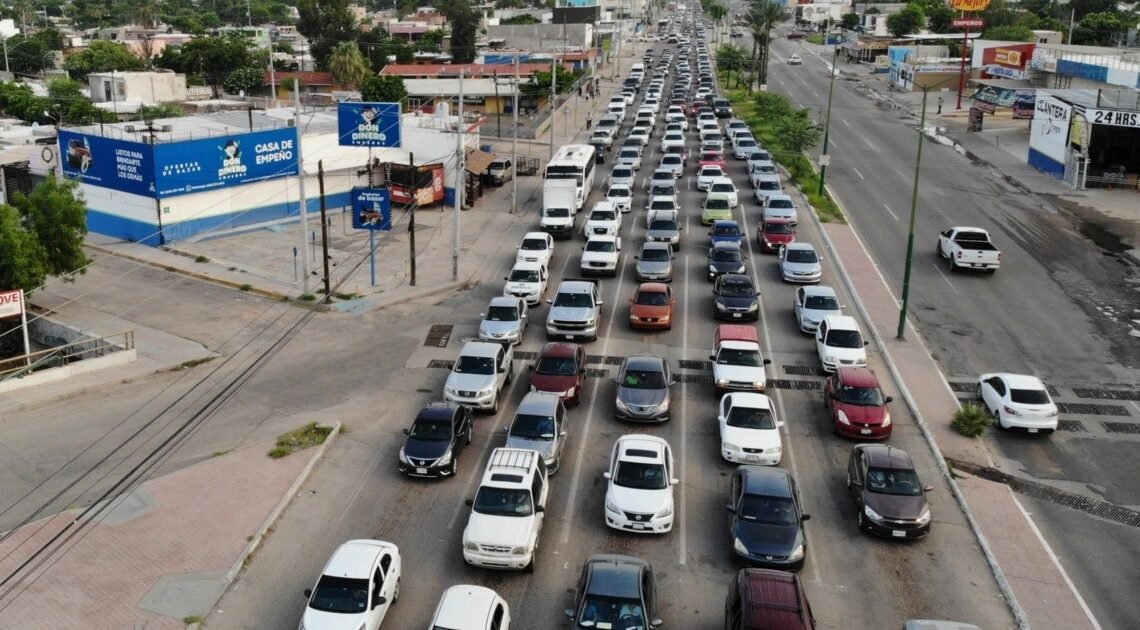 ¡Prepárese! Regreso a clases “recargará” tránsito en ocho bulevares el próximo lunes en Hermosillo