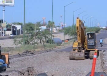 Hermosillo: Avance del 65% en la rehabilitación de bulevar Paseo Río Sonora tras colapso de colector sanitario