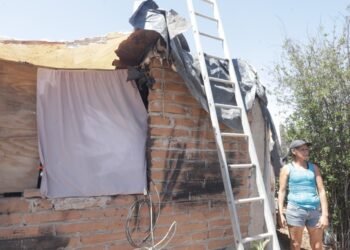 Habitantes de la invasión Tres Reynas temían lo peor durante tormenta en Hermosillo