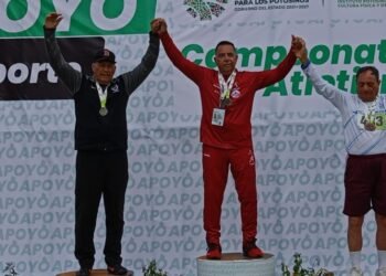Atleta hermosillense gana oro en lanzamiento de jabalina e impulso de bala