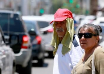 Agobia el calor en Hermosillo, impone récord de 46.5°C