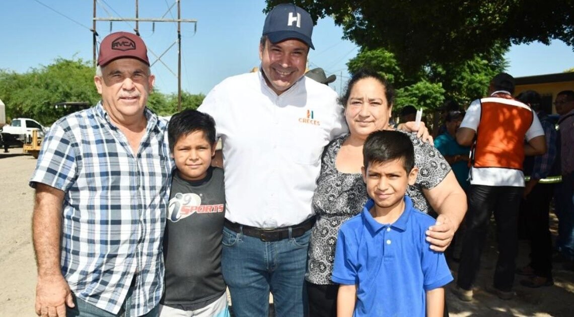 Arranca alcalde de Hermosillo inversión cercana a los 13 mdp en Miguel Alemán