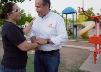 Entrega el alcalde de Hermosillo parque rehabilitado en colonia Praderas