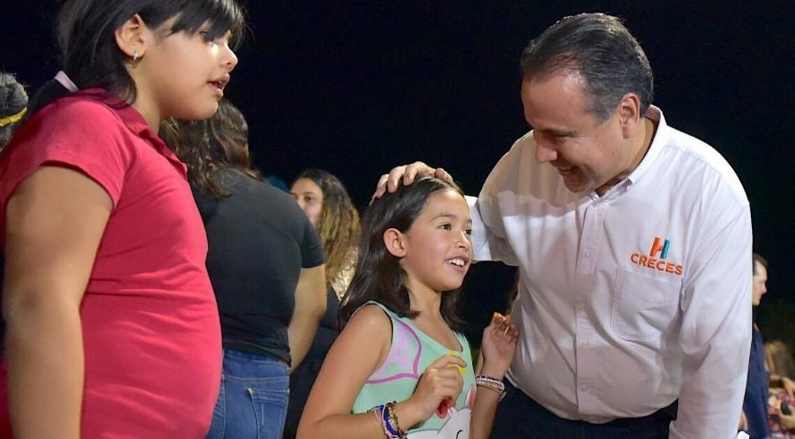 Entrega alcalde de Hermosillo 5 parques rehabilitados en colonia Puerta Real