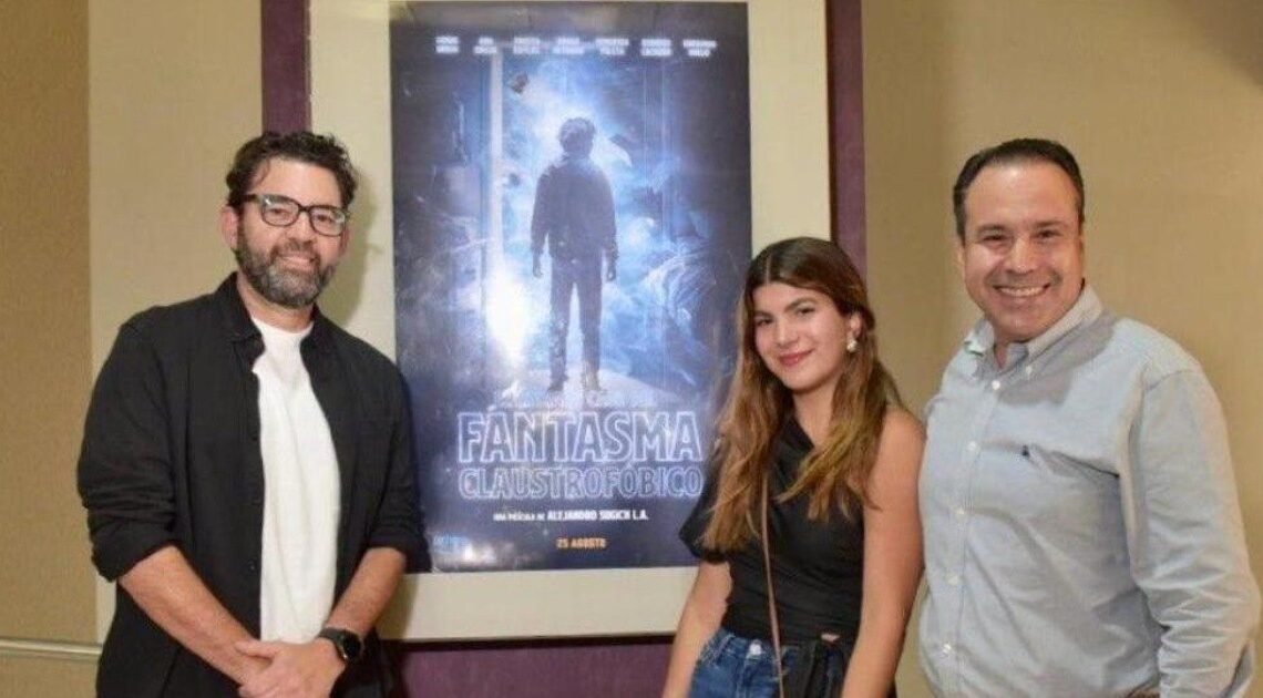 Viven alcalde de Hermosillo e infancias una tarde de cine