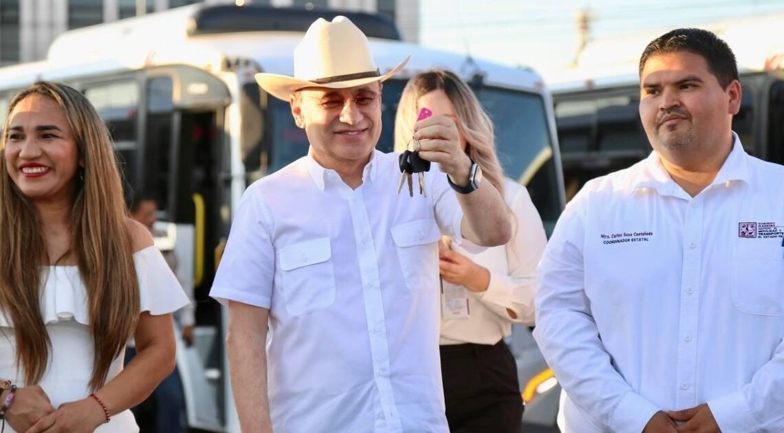 Refuerzan servicios de transporte con 40 unidades en Hermosillo Refuerzan servicios de transporte con 40 unidades en Hermosillo