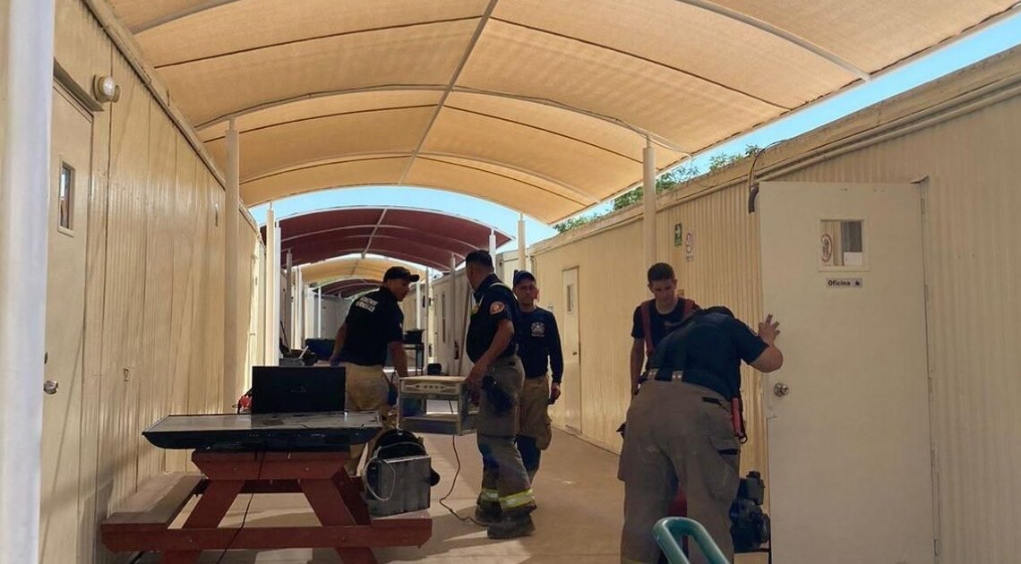 Atiende Protección Civil conato de incendio en colegio privado de Hermosillo Atiende Protección Civil conato de incendio en colegio privado de Hermosillo