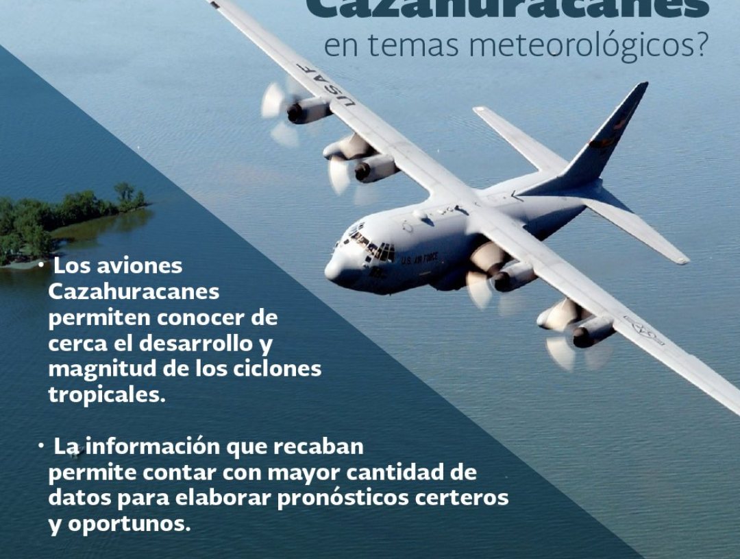 Van hacia hillary aviones caza huracanes Van hacia hillary aviones caza huracanes