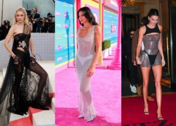 Vestidos Transparentes Arrasan: Tendencia Audaz y Seductora para 2023