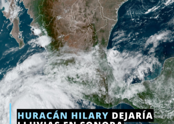 Traería lluvias a Sonora huracán hillary