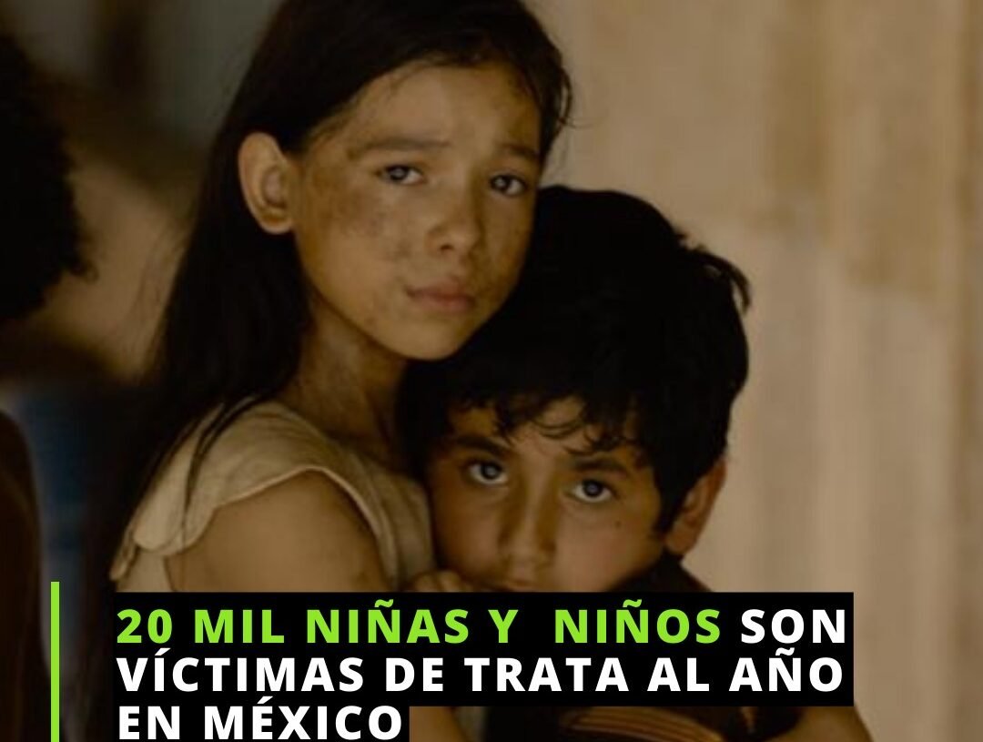 20 mil niñas, niños y adolescentes son víctimas de trata al año en México