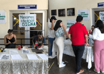 UNISON: Autoridades universitarias y alumnos realizarán recorrido para evaluar los aires acondicionados en el Departamento de Derecho
