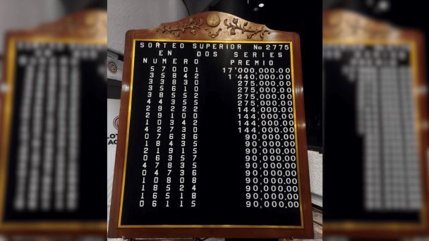Resultados del Sorteo Superior 2775 de la Lotería Nacional Resultados del Sorteo Superior 2775 de la Lotería Nacional