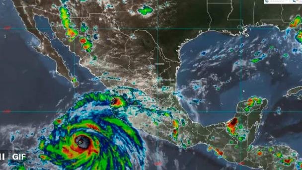 Huracán ‘Hilary’ ya es categoría 3; avanza a la Península de BC Huracán ‘Hilary’ ya es categoría 3; avanza a la Península de BC
