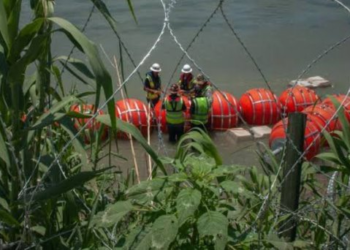 Celebra SRE orden de retirar muro flotante en la frontera norte de México