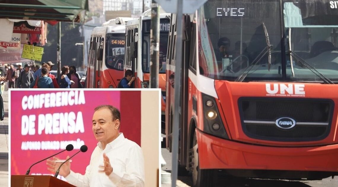 Invertirán Estado y empresarios en la compra de camiones y vans para reforzar el servicio de transporte en Sonora