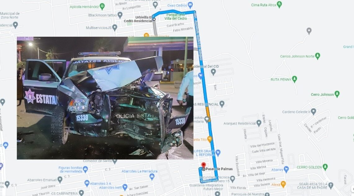 Intensa persecución en auto y a pie acaba con choque de patrulla, disparos y arresto de dos personas en Hermosillo Intensa persecución en auto y a pie acaba con choque de patrulla, disparos y arresto de dos personas en Hermosillo