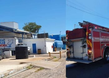 Hermosillo: Movilización en La Metalera tras presunta fuga de amoníaco en hielería