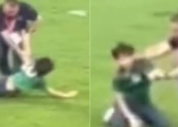 Niño es golpeado por guardias en partido Atlético de Madrid y Real Sociedad