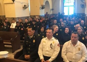 Bomberos de Hermosillo celebraron su día la mañana de este martes