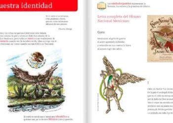 Publican estrofas prohibidas del Himno Nacional en libros de texto