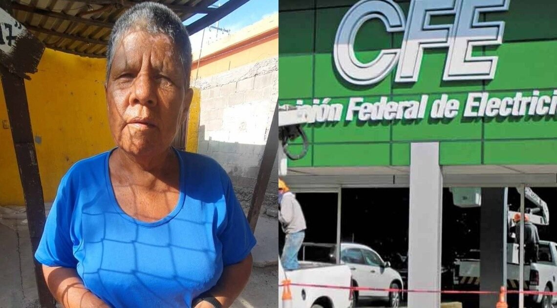 Mujer con discapacidad pide ayuda para pagar su recibo de luz: adeuda 2 mil 400 pesos