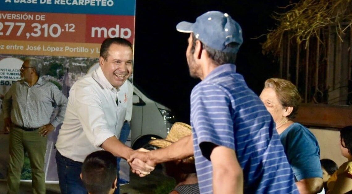 Entrega alcalde de Hermosillo recarpeteo de calle Israel González Entrega alcalde de Hermosillo recarpeteo de calle Israel González