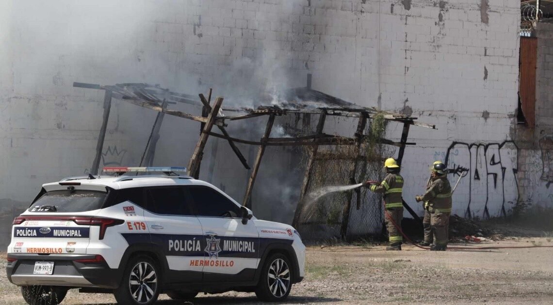 Incendio en ramada de la Colonia López Mateos: Bomberos acuden tras llamado al 911