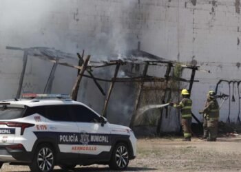 Incendio en ramada de la Colonia López Mateos: Bomberos acuden tras llamado al 911