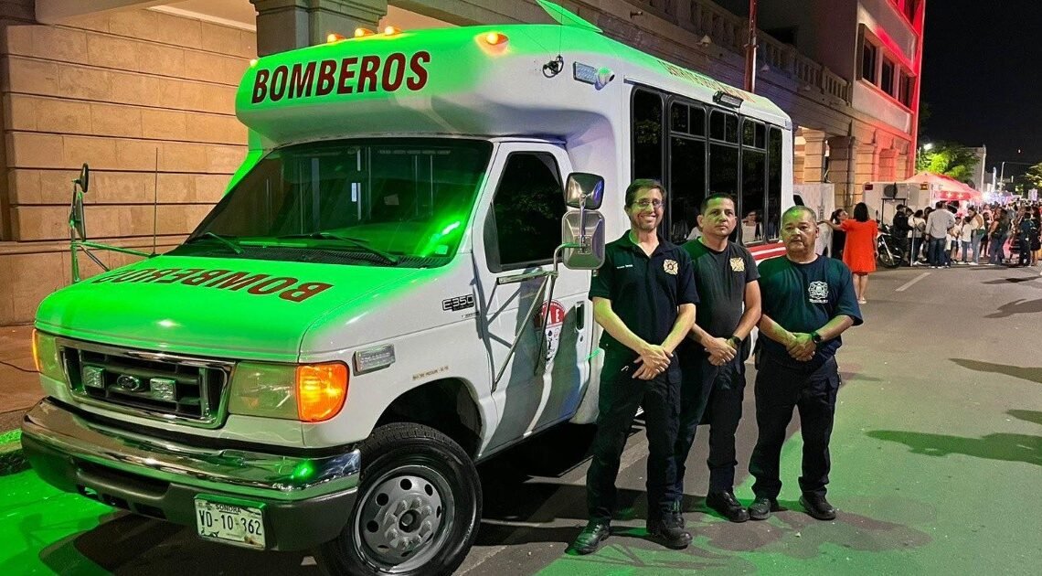Despliega Bomberos de Hermosillo operativo de seguridad que se llevarán a cabo en estas Fiestas Patrias 2023.