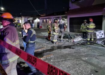 Se registra fuerte explosión por acumulación de gas en la colonia Isssteson Centenario