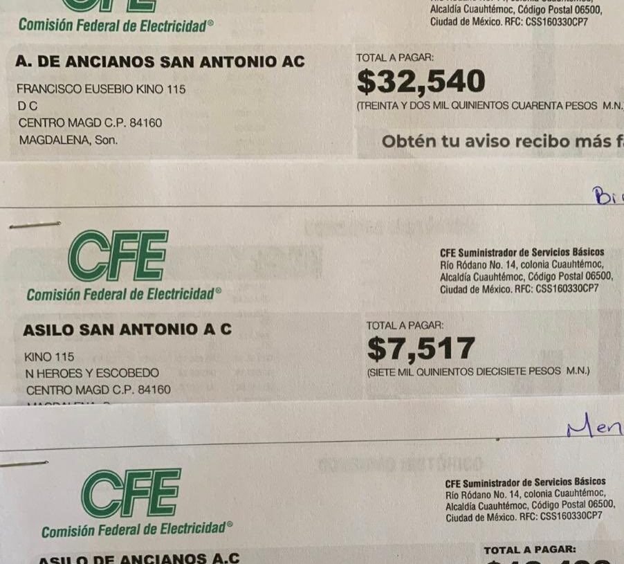 Sonora Pide un Cambio en 2024: Altos Costos de Energía en Asilo San Antonio