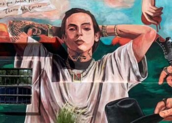 Natanael Cano ha sido honrado con un mural en su ciudad natal de Hermosillo